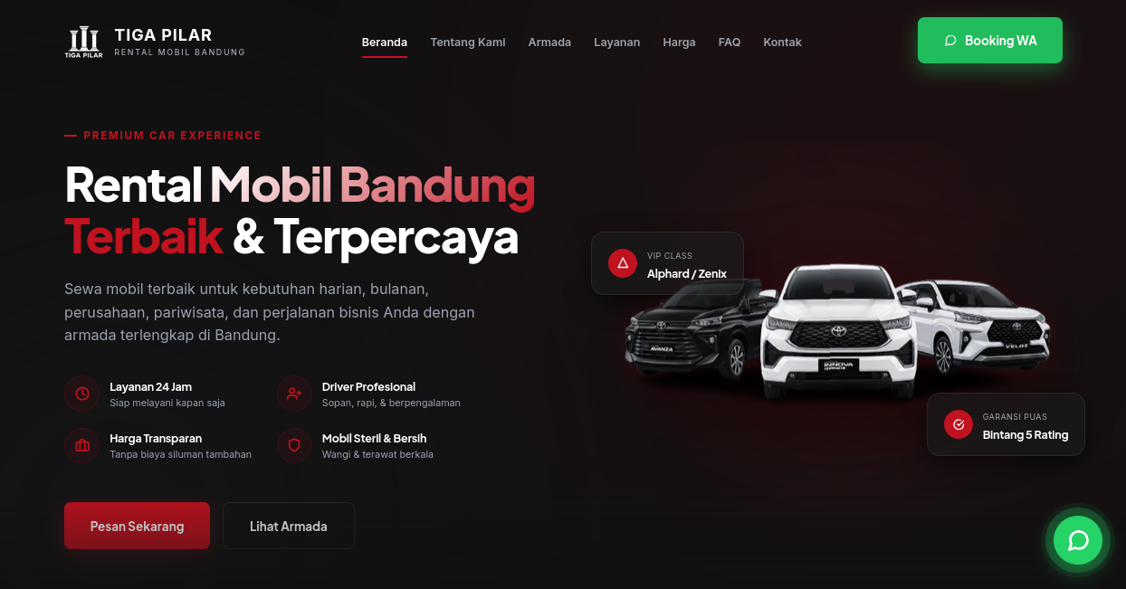 Tiga Pilar Rent Car